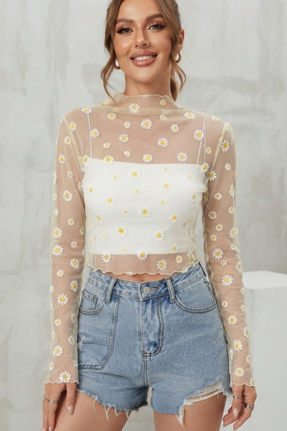 Daisy Queen Top