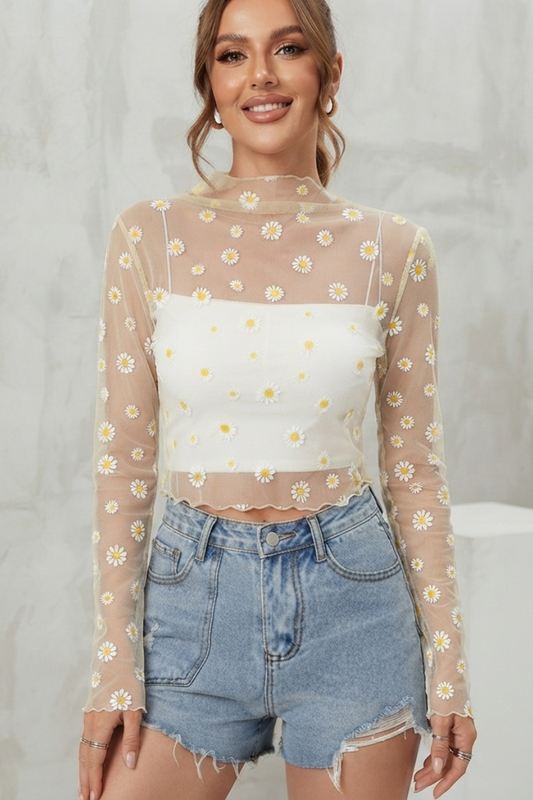 Daisy Queen Top