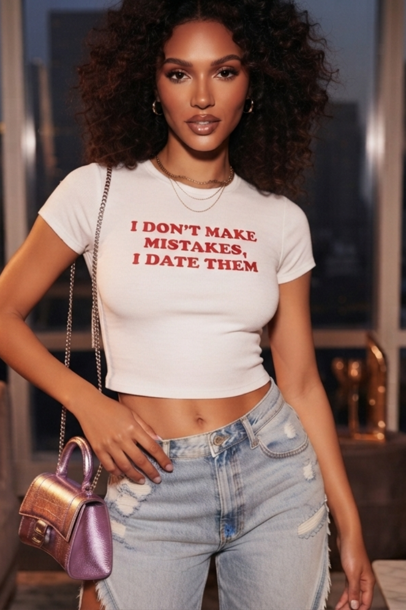 No Mistakes Tee - White