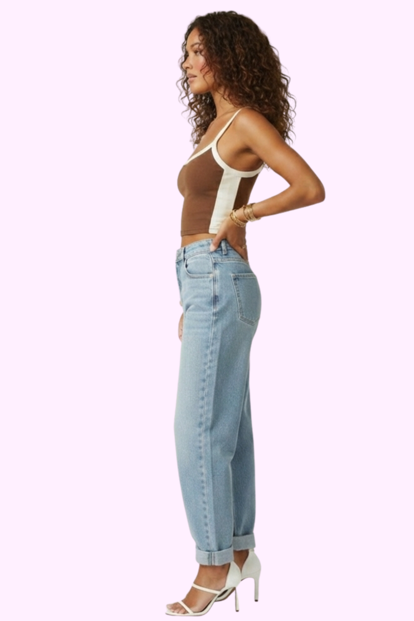 City Angel Top - Mocha