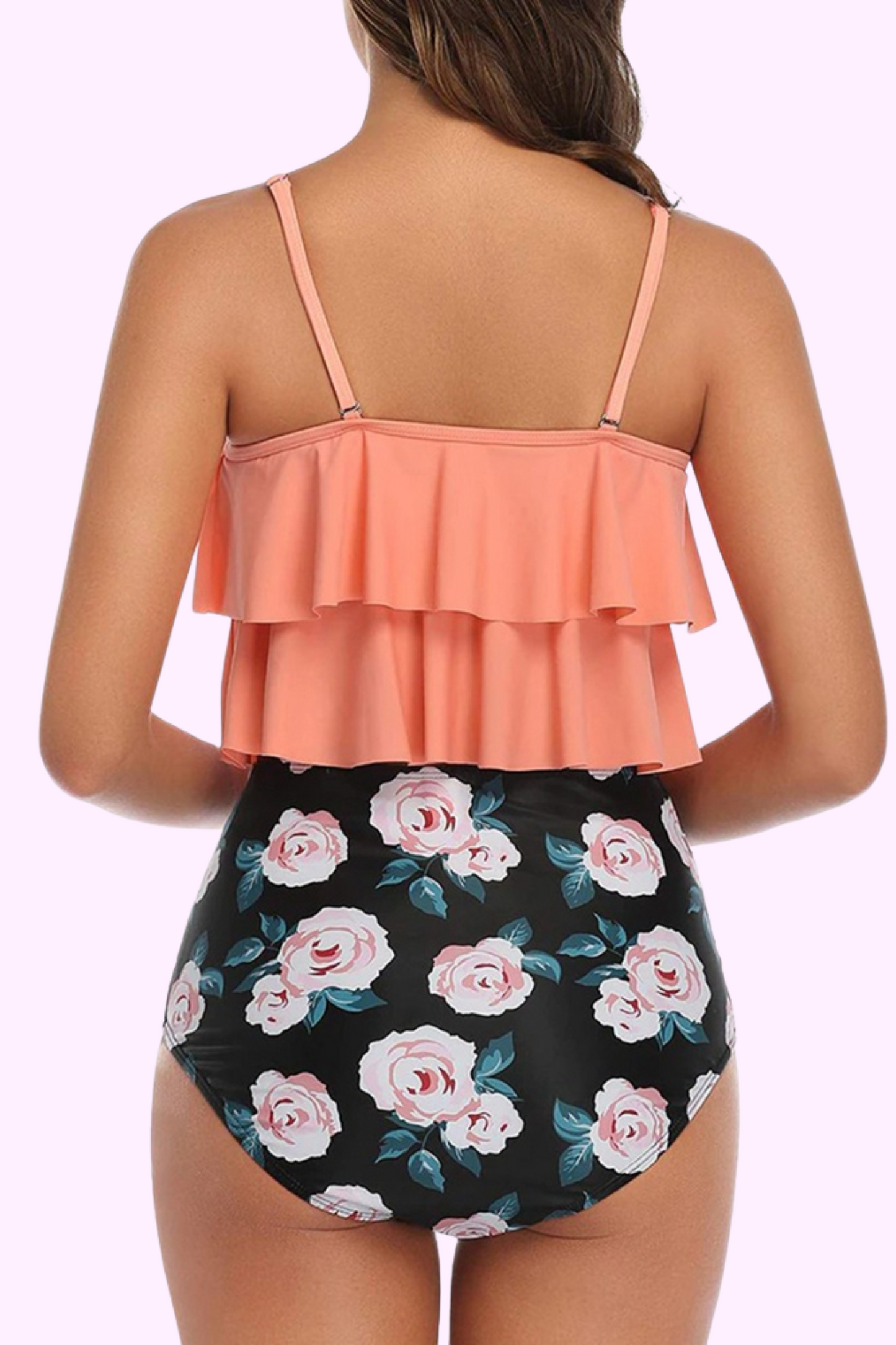 Lil Rosette High-Waisted Bikini Set