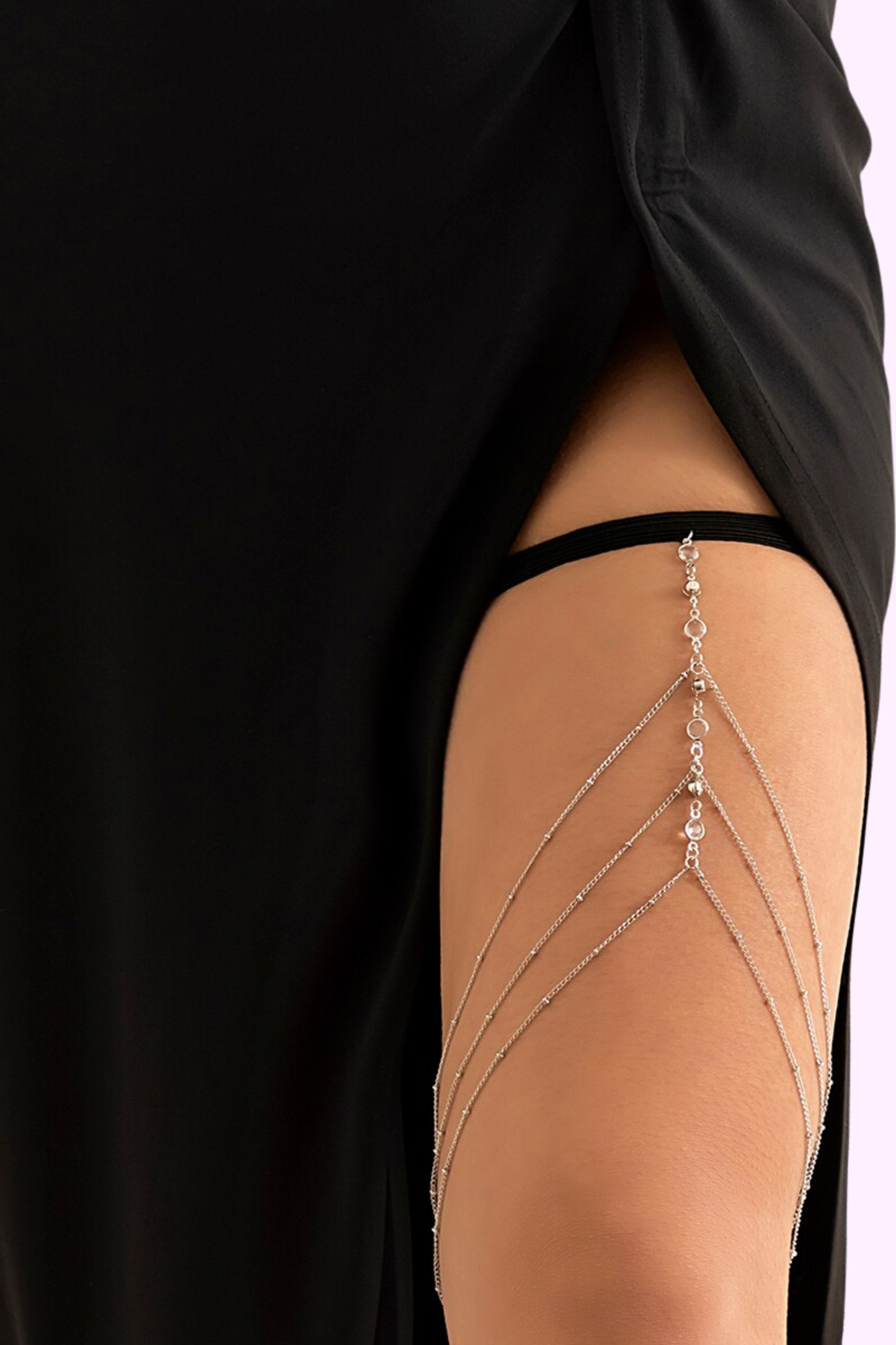 Tonight Feels Right Thigh Chain