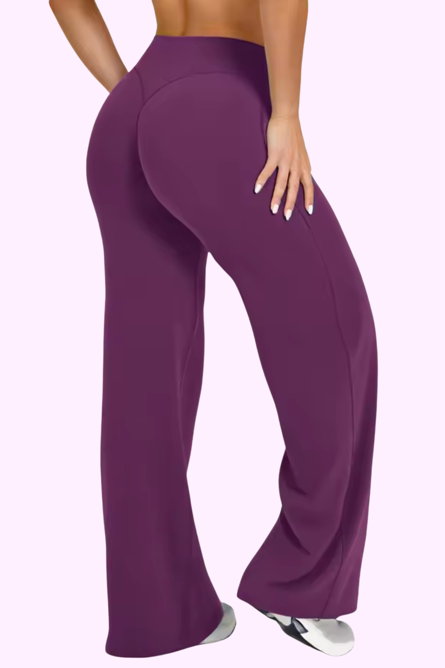 Wifey Material Yoga/Lounge Pants - Purple