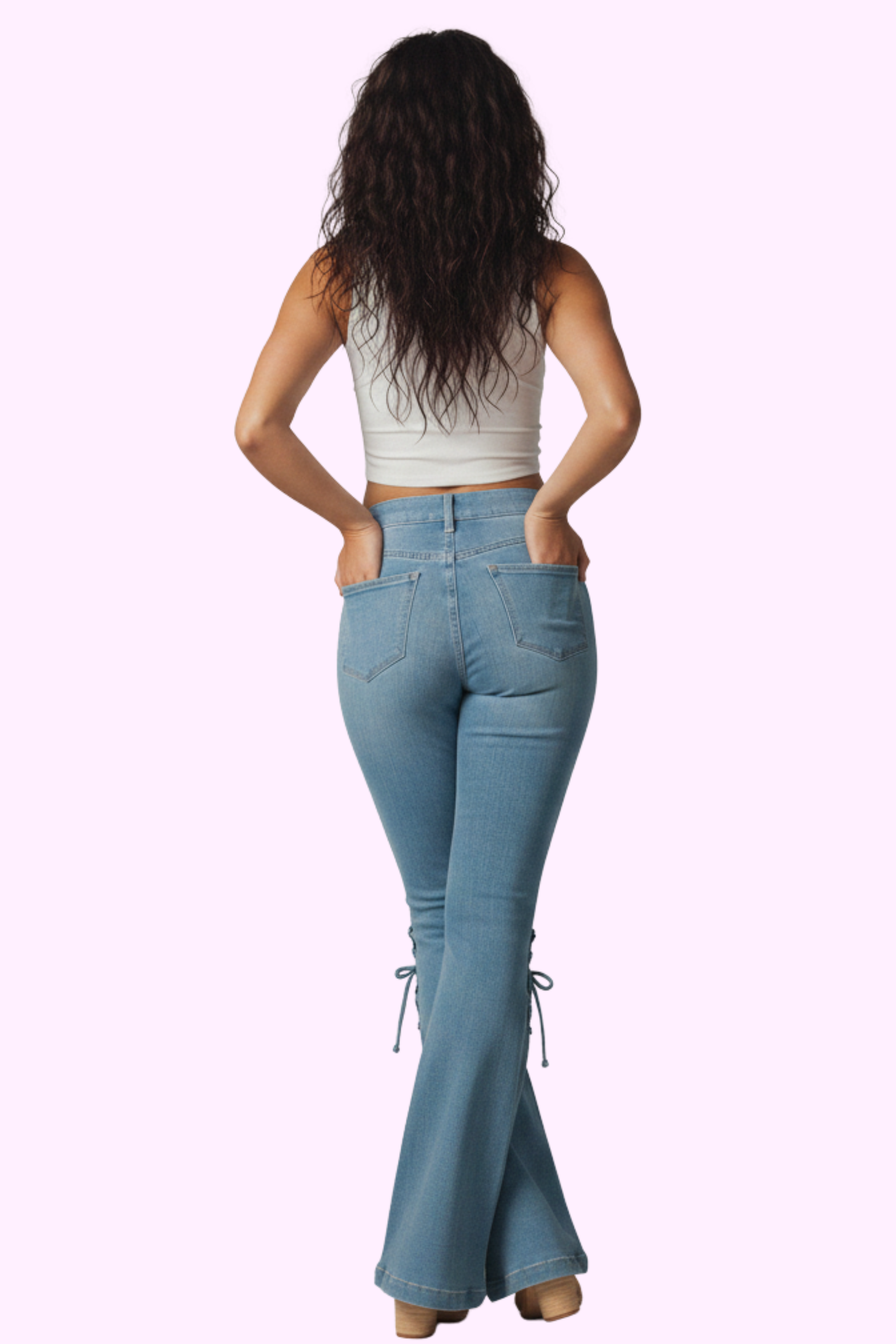 Till Dawn Jeans - Light Blue - flyqueens