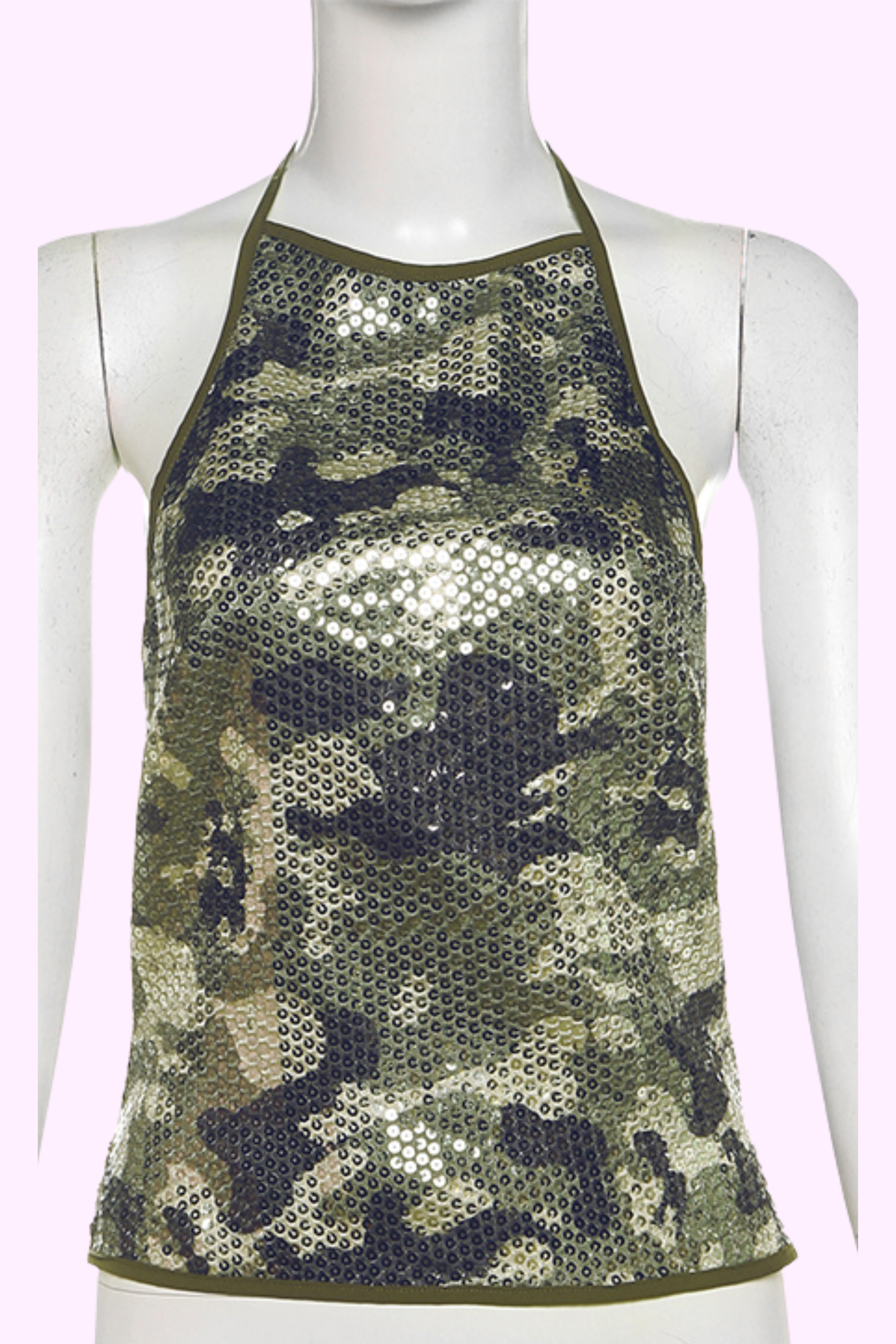 Camo Queen Top