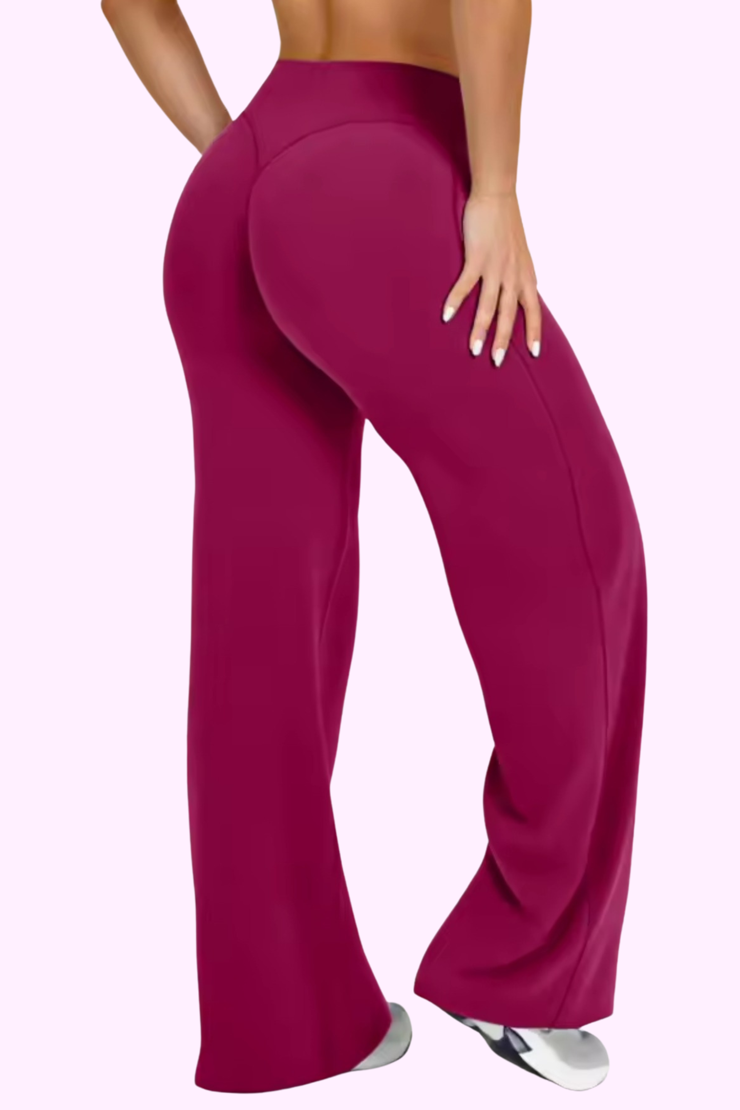 Wifey Material Yoga/Lounge Pants - Berry