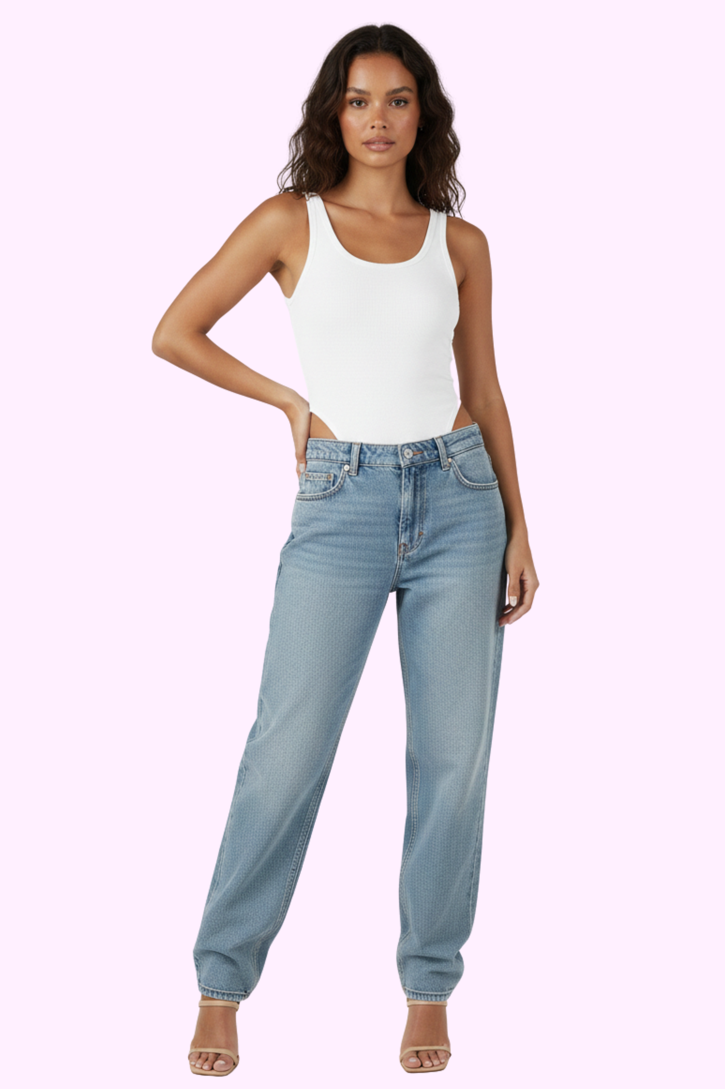 Be My Bae Bodysuit - White