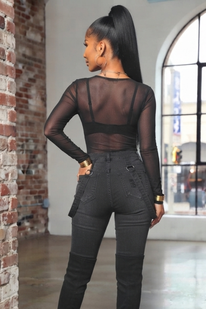 Sheer Persuasion Top