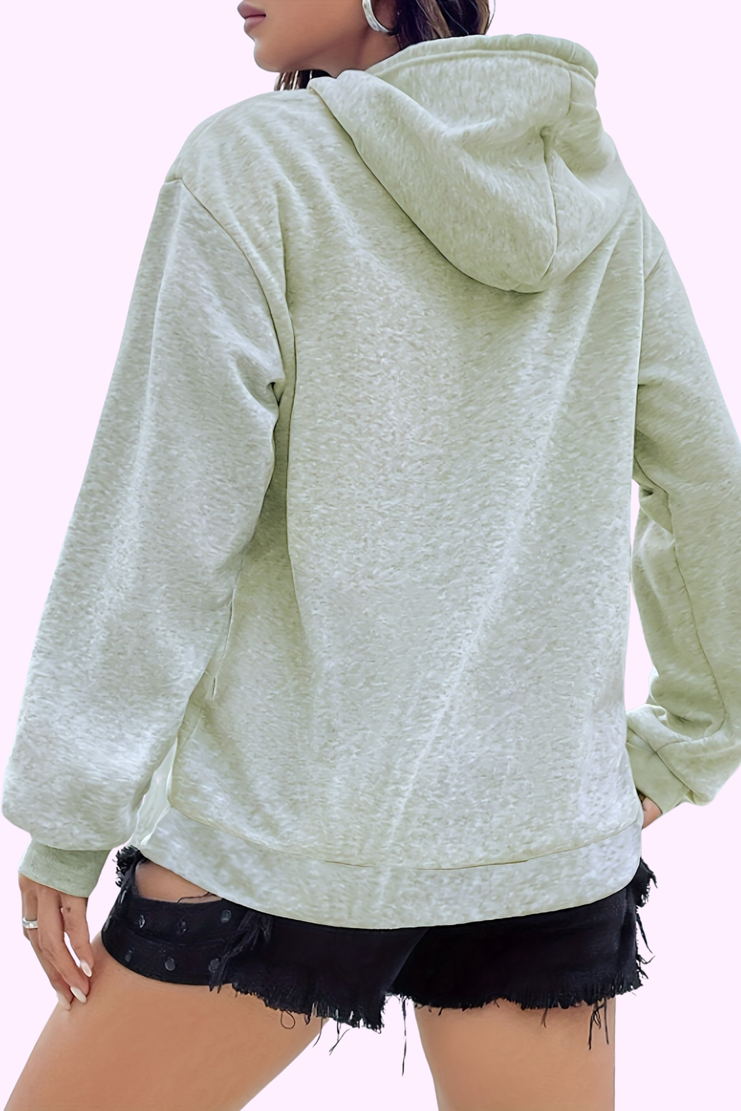 90s Baby Hoodie - Grey