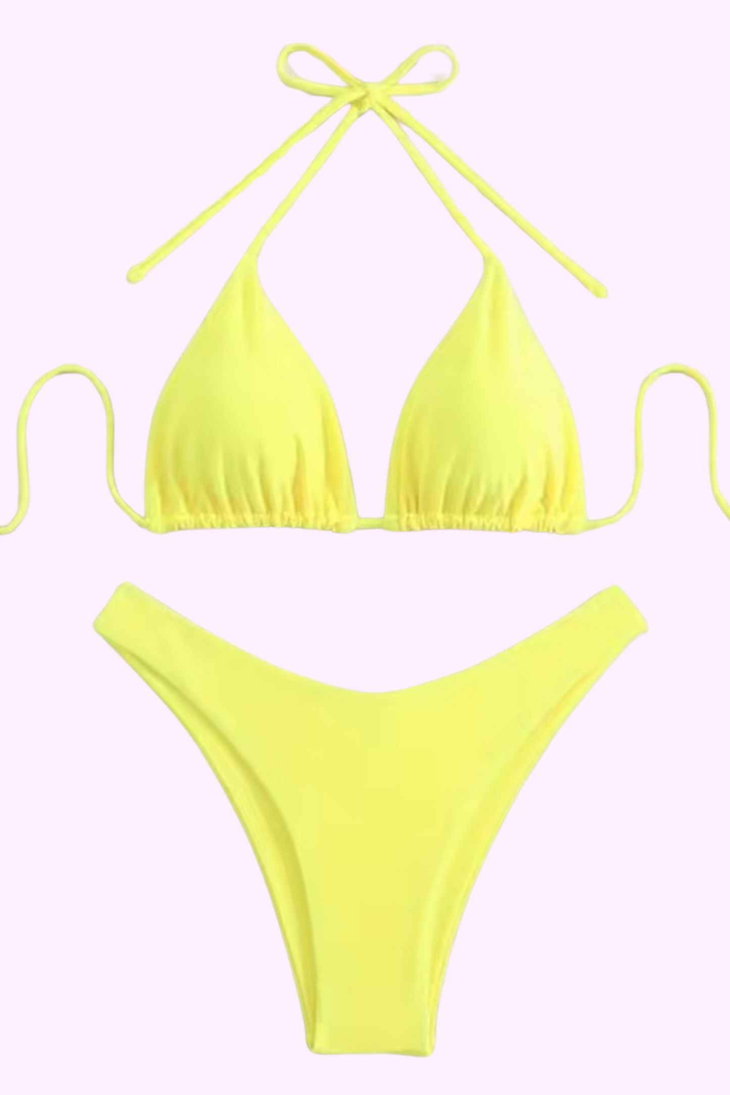 Pool Princess Bikini Set - Neon