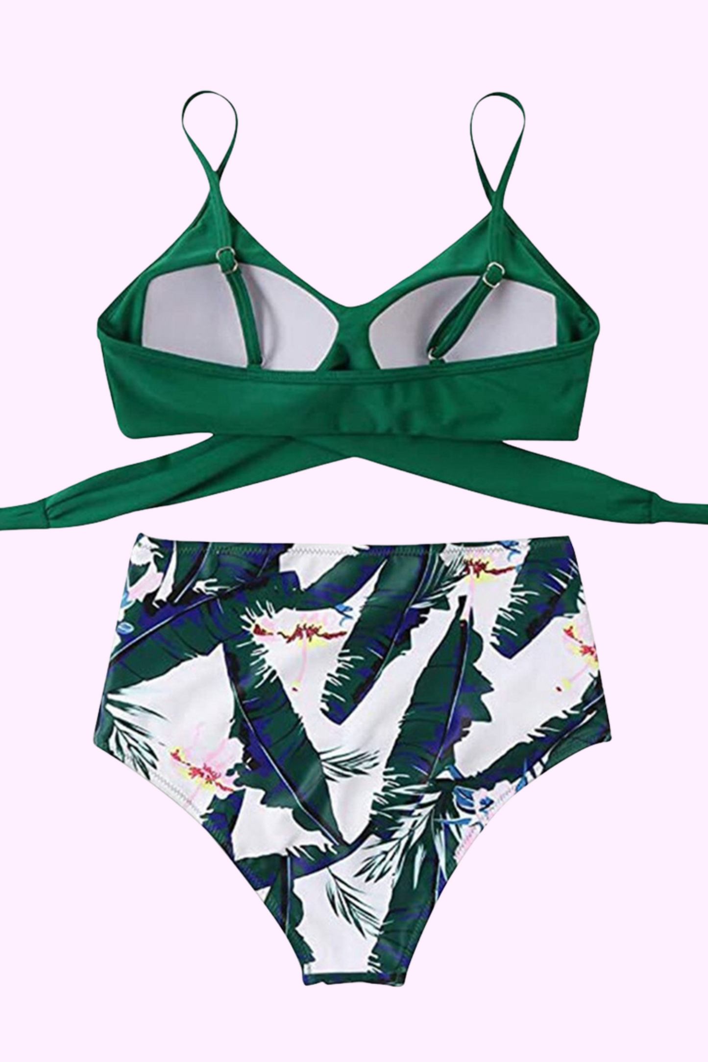 Urban Jungle High-Waisted Bikini Set