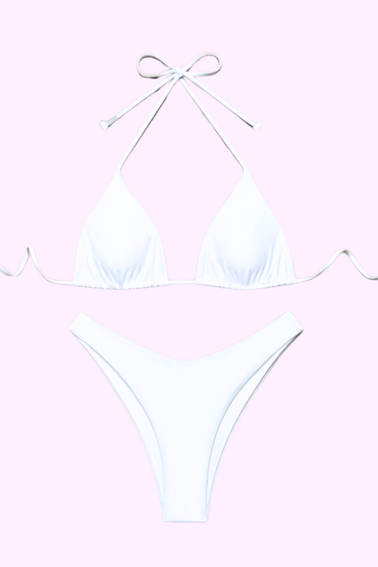 Pool Princess Bikini Set - White