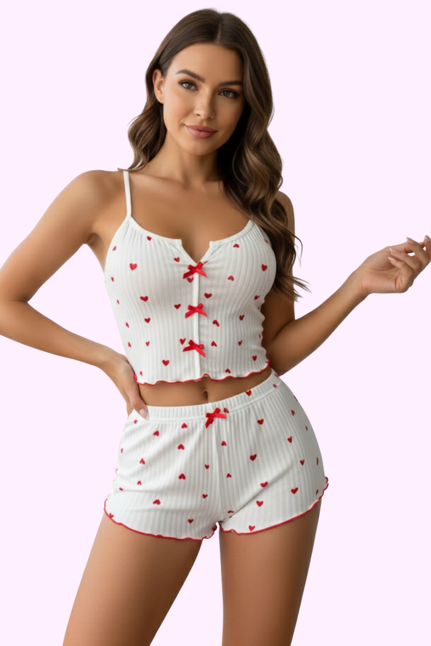 Sweet Like Sugar Sleep Set - White