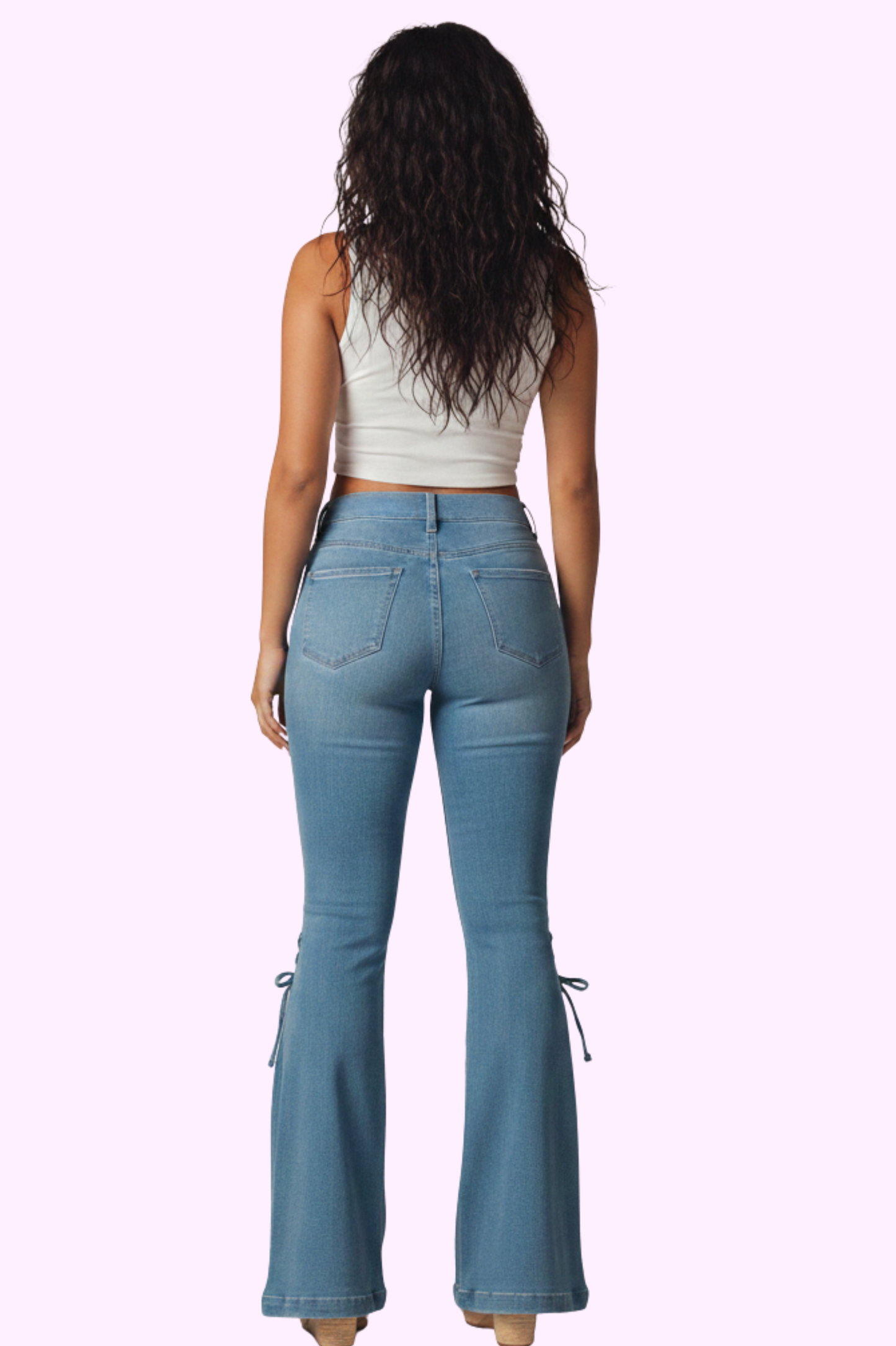 Till Dawn Jeans - Light Blue - flyqueens