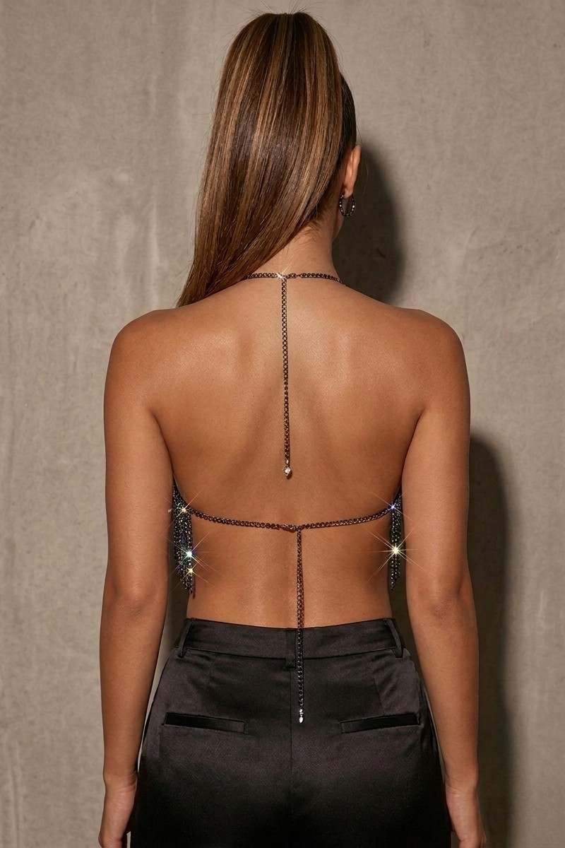 Too Glam Top - Black
