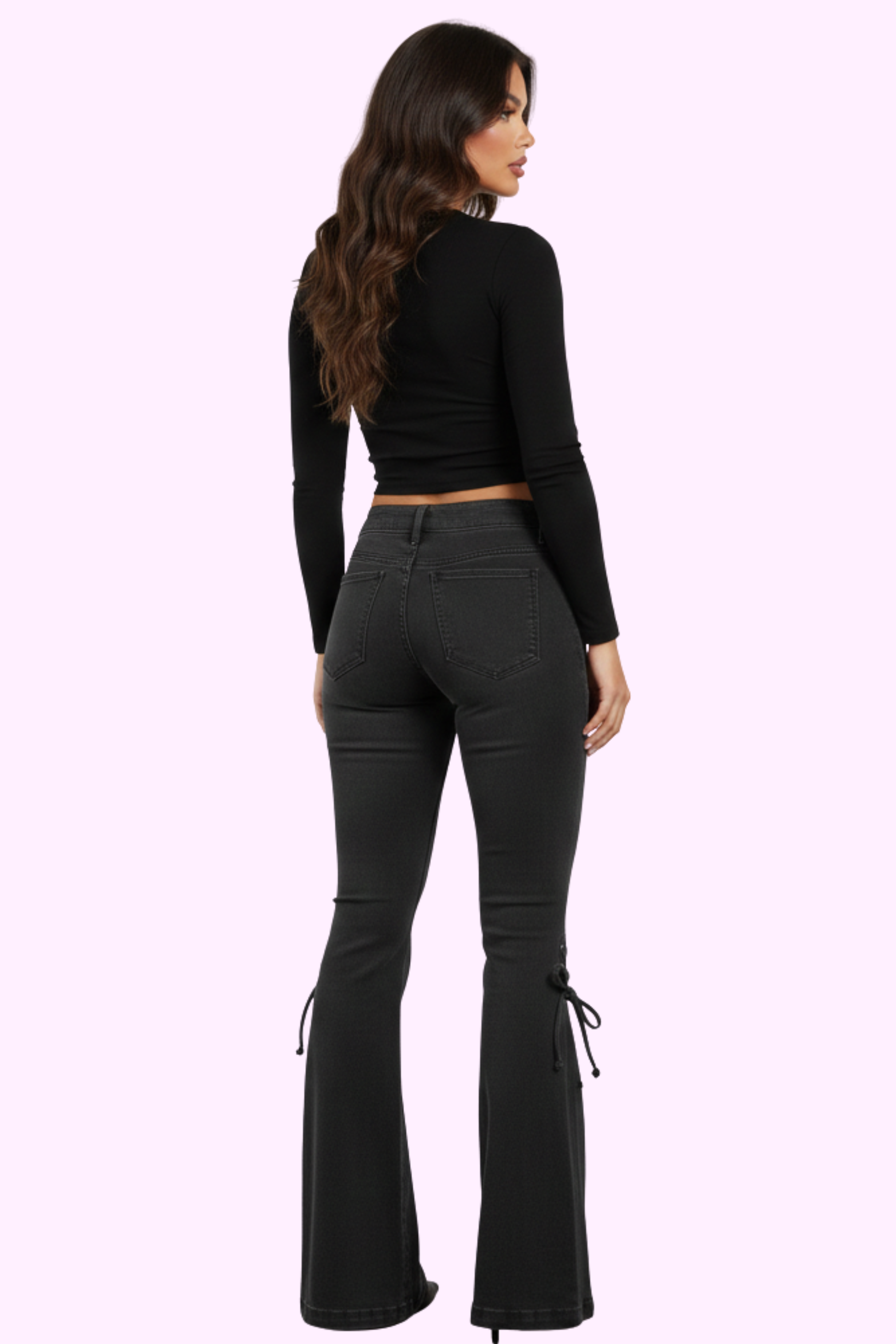 Till Dawn Jeans - Black - flyqueens