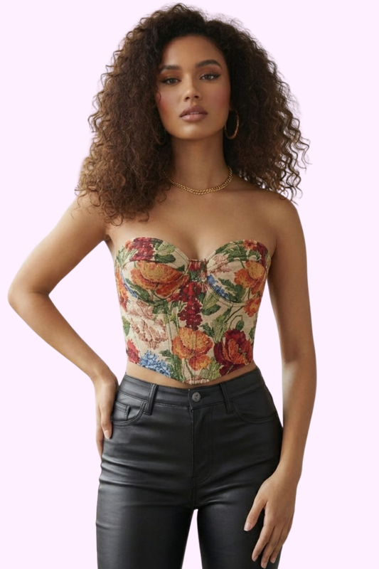 Pretty Privilege Corset Top - flyqueens