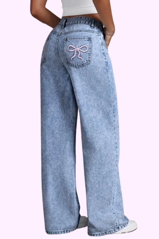 Bow-tiful Jeans