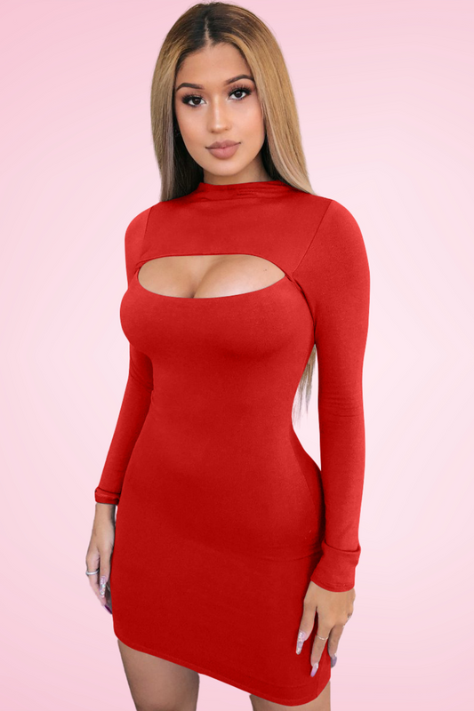 Party Time Dress - Red