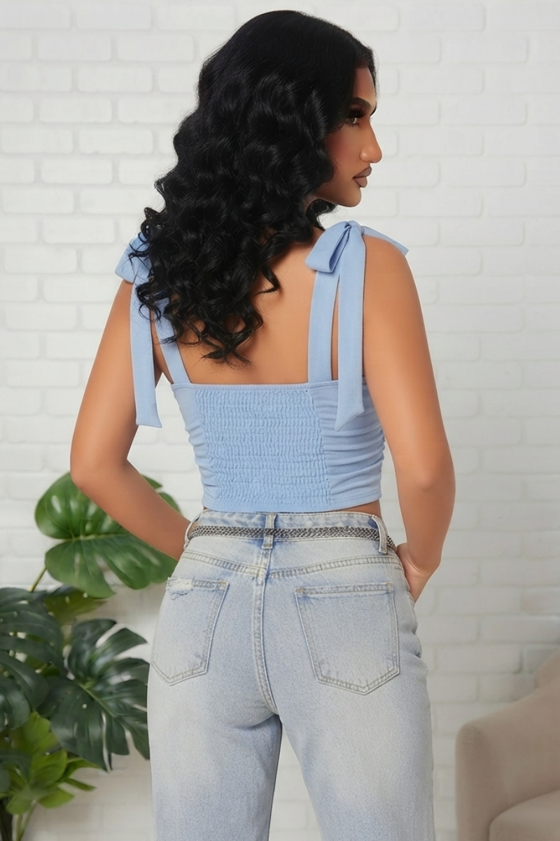 Fly Like Me Top - Blue
