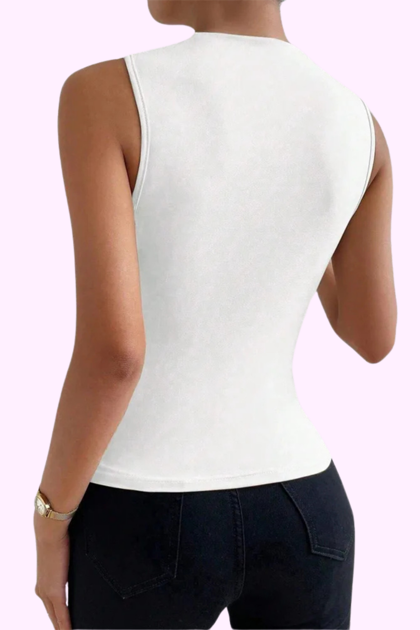 Whole Other Level Top - White