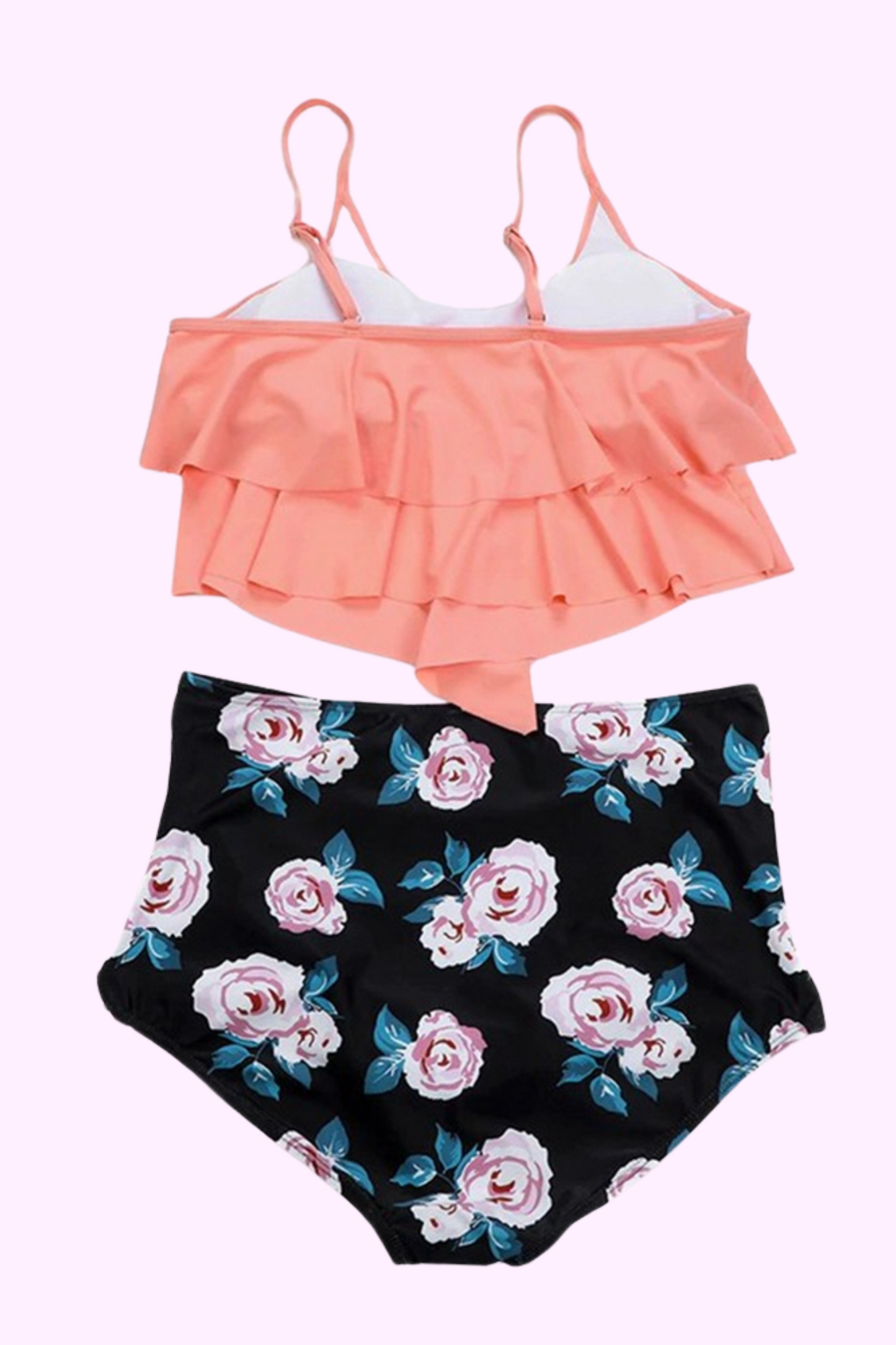 Lil Rosette High-Waisted Bikini Set