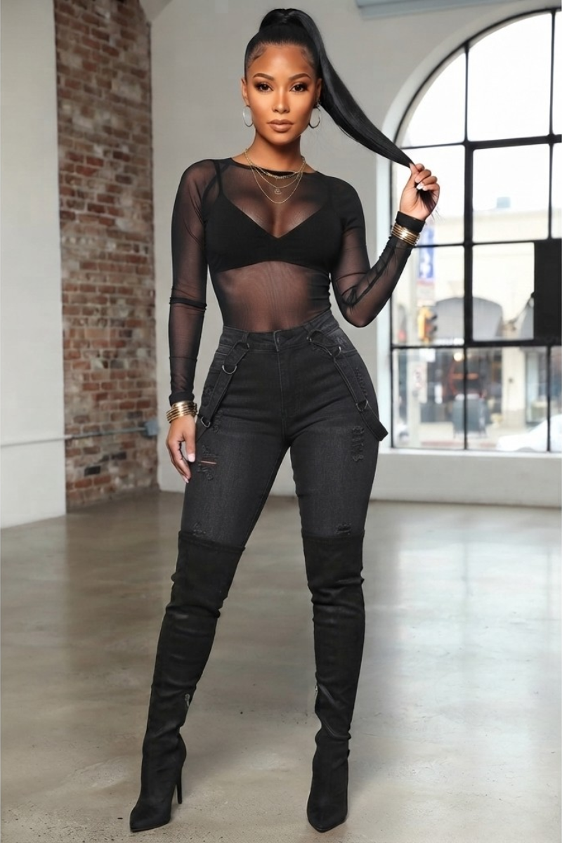 Sheer Persuasion Top