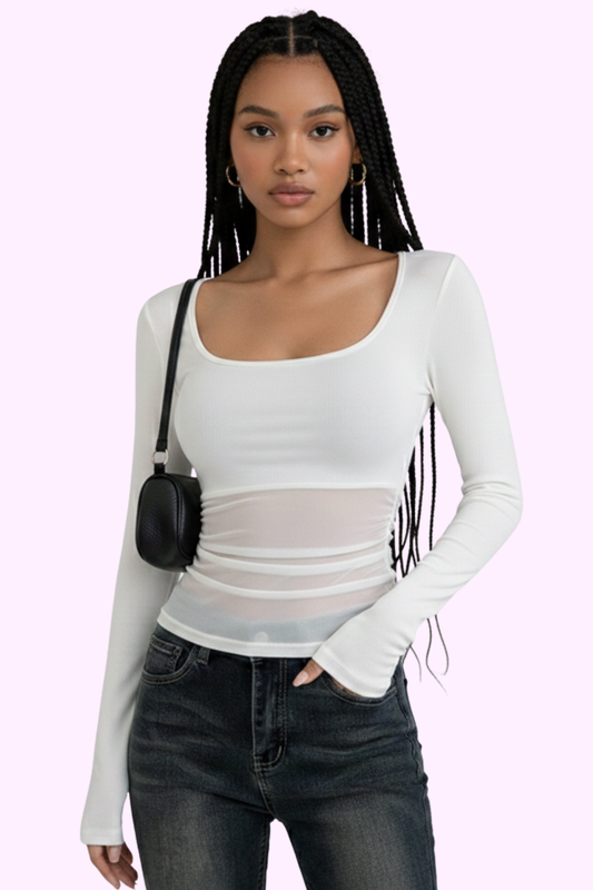 Day to Night Top - White