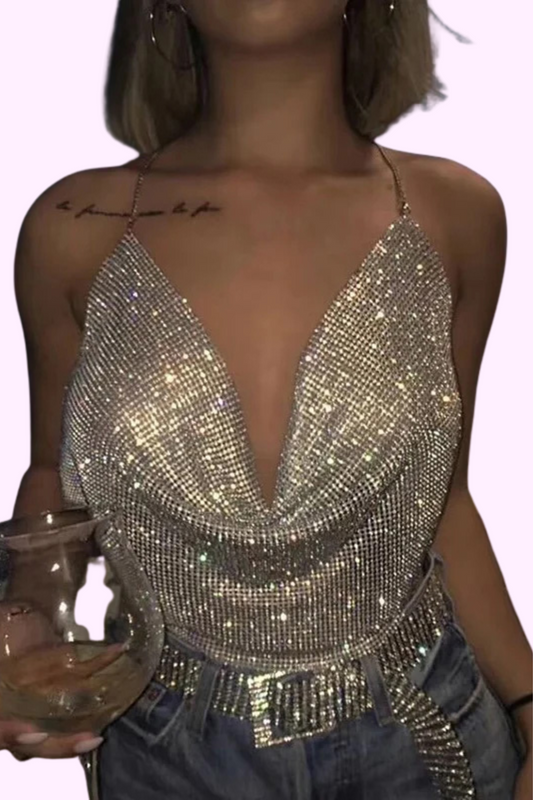 Luxe Queen Top - Silver