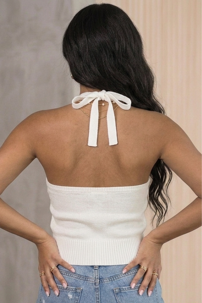 Angelic Vibes Top - White