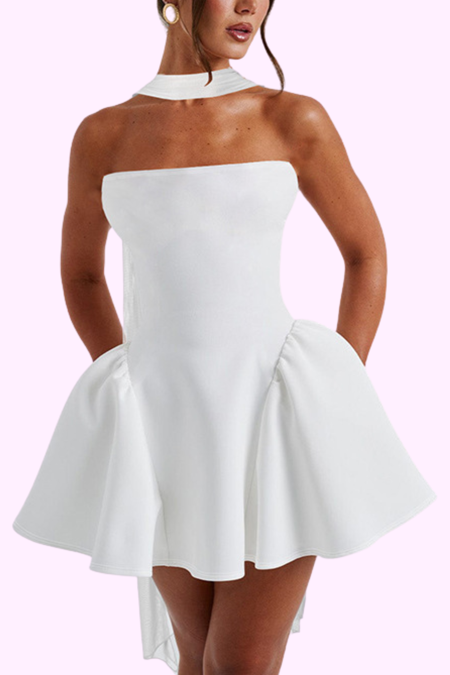 Million Dollar Mindset Dress - White