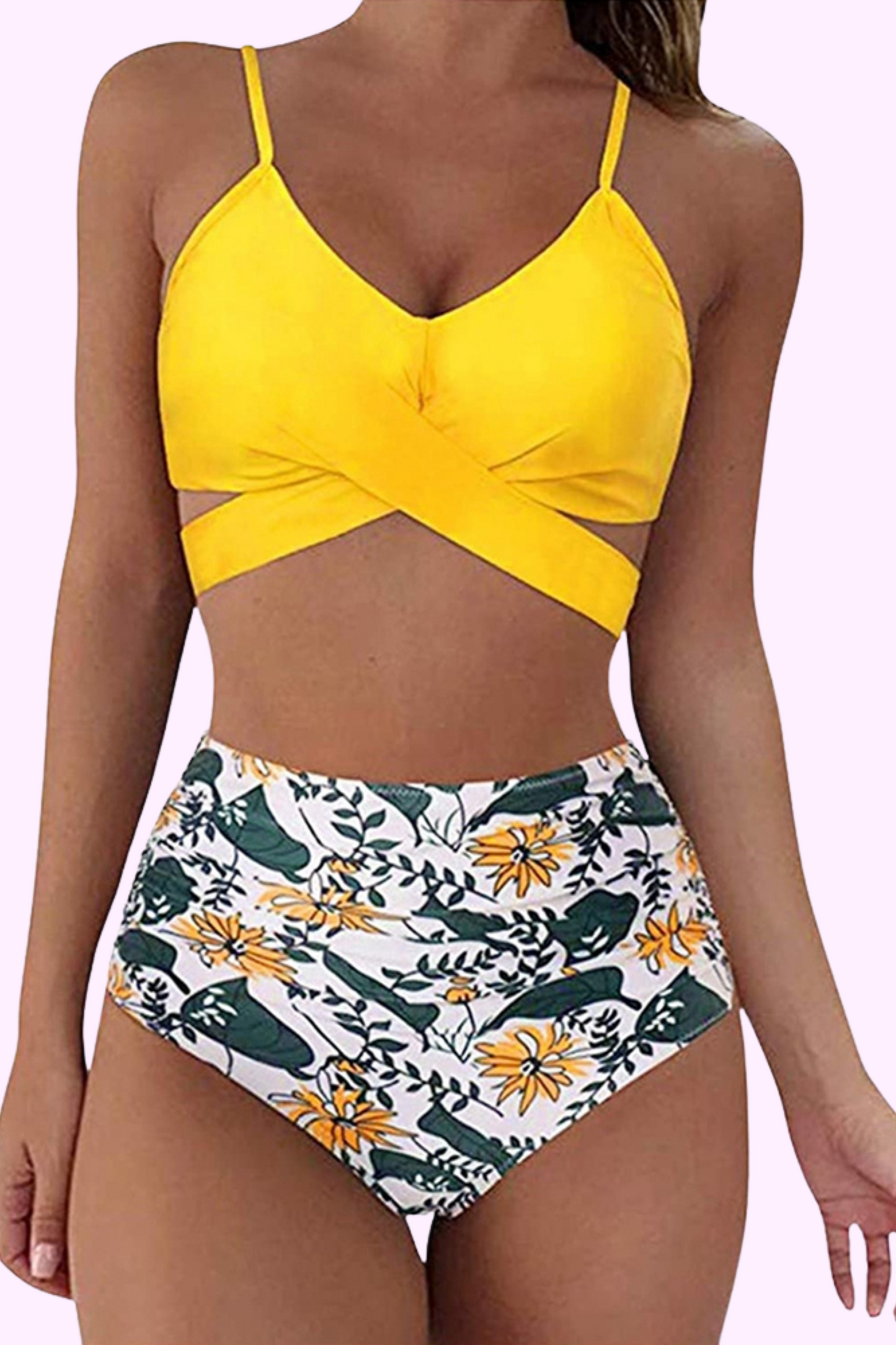 Sun Dazed High-Waisted Bikini Set