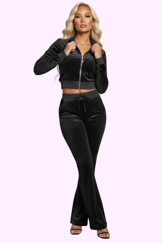 Luxe Lady Set - Black - flyqueens