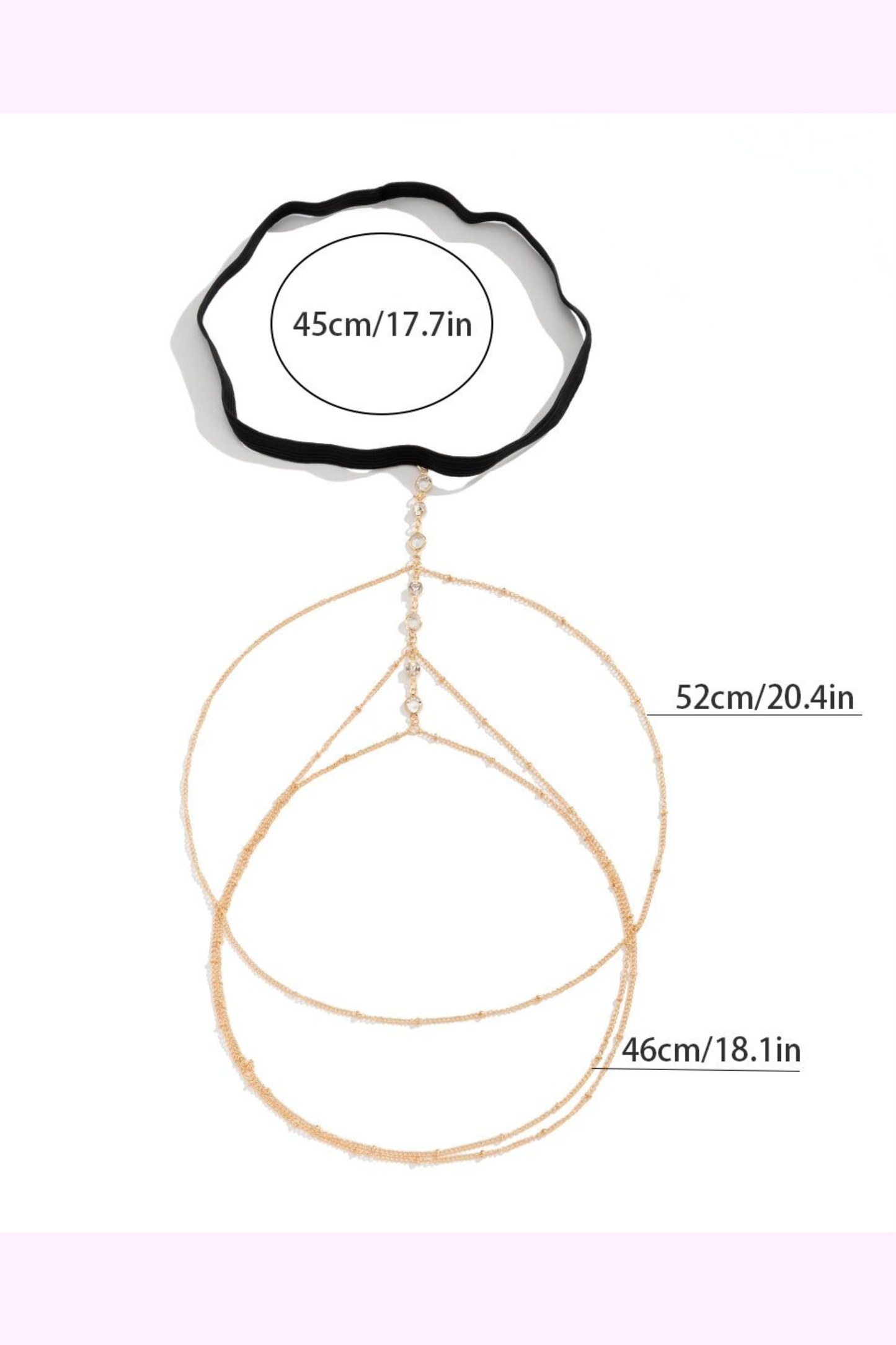 Tonight Feels Right Thigh Chain