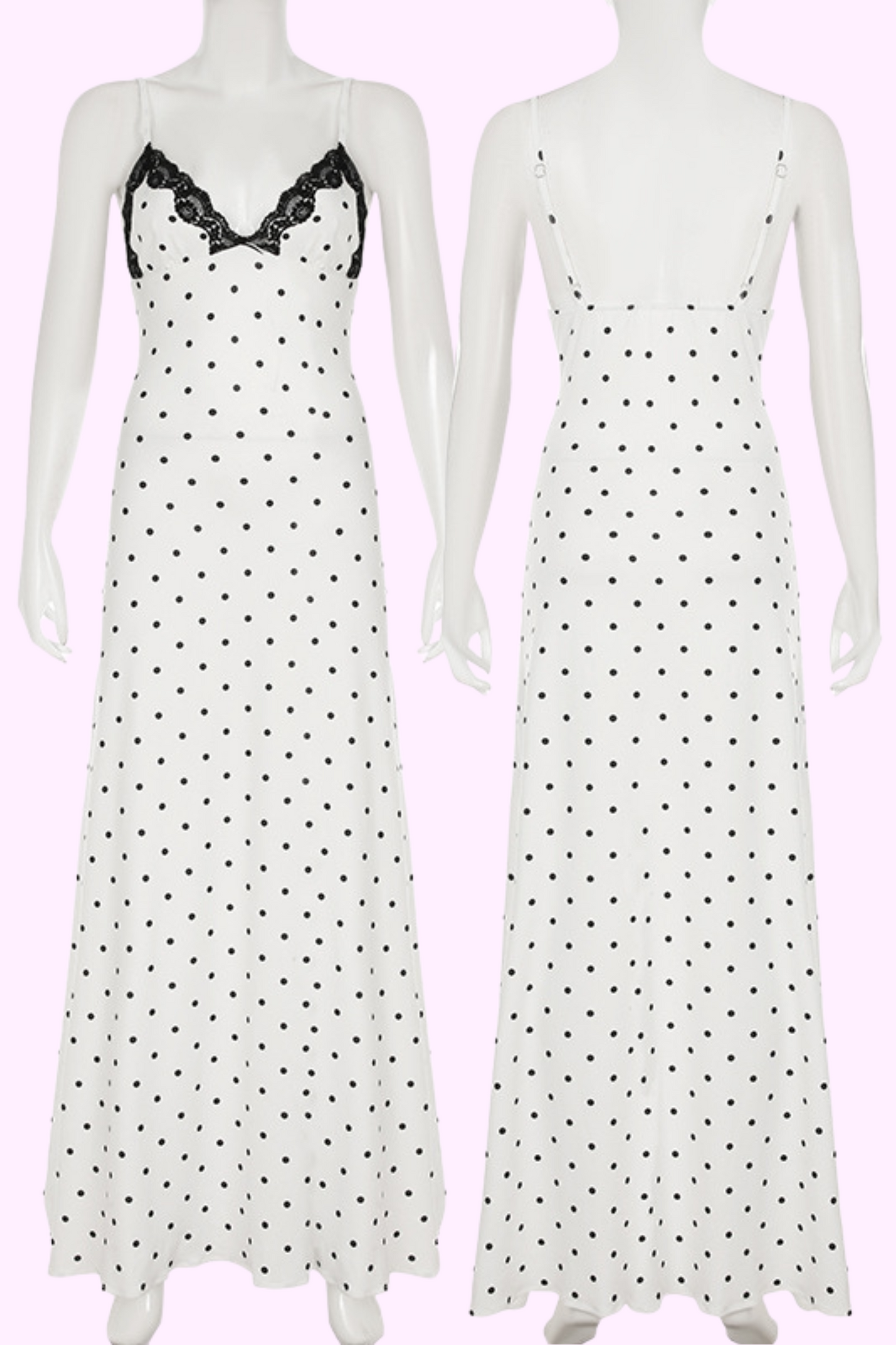 Flights to France Dress - Black