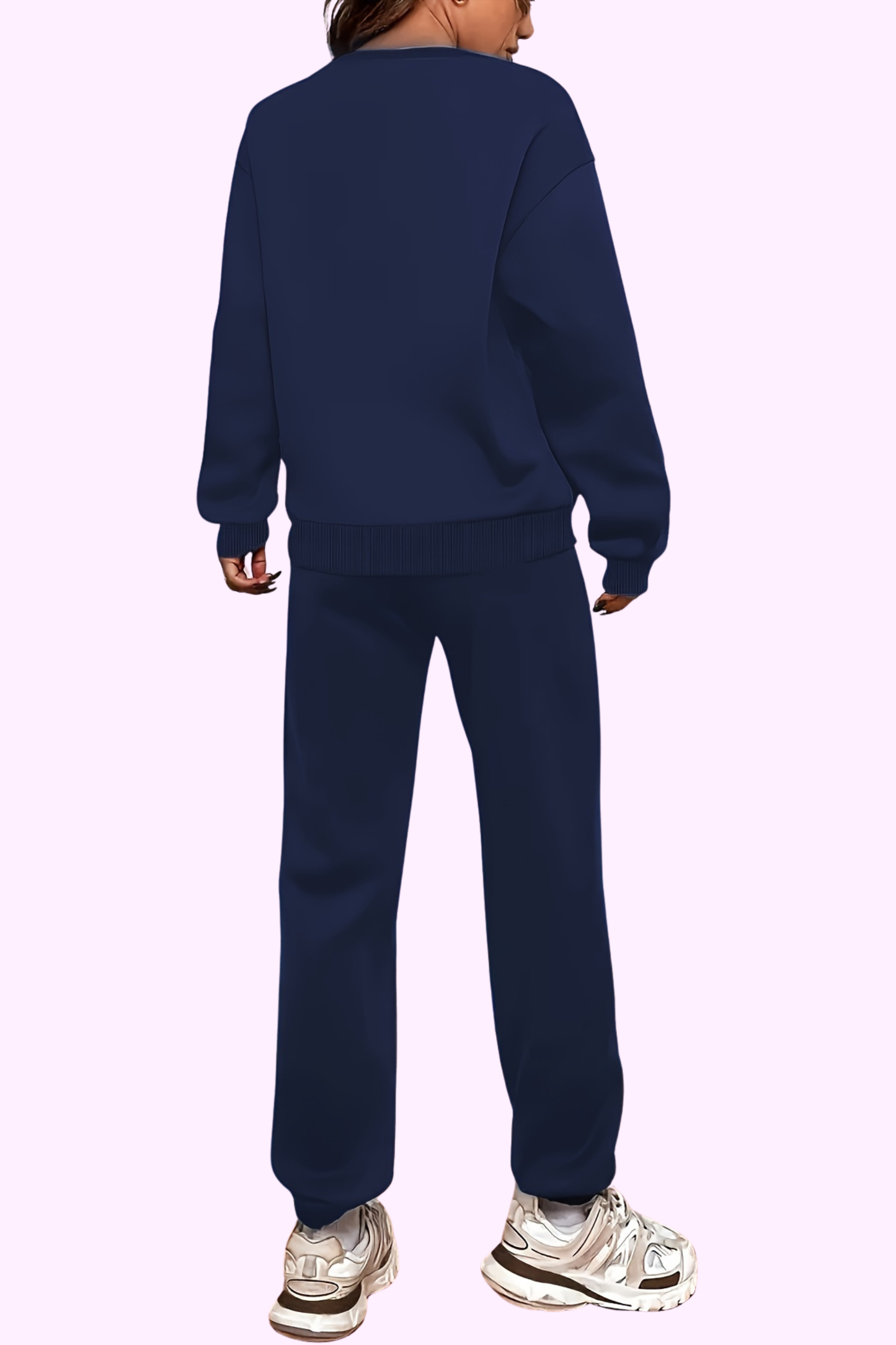 Brooklyn Sweatsuit - Navy Blue