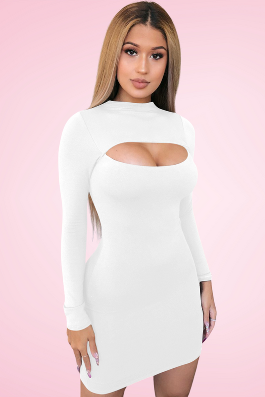 Party Time Dress - White