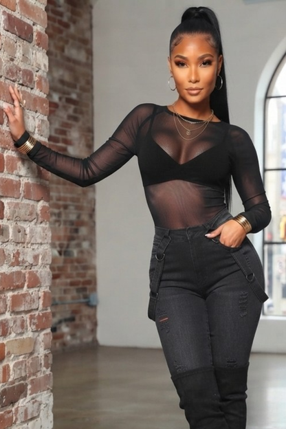 Sheer Persuasion Top