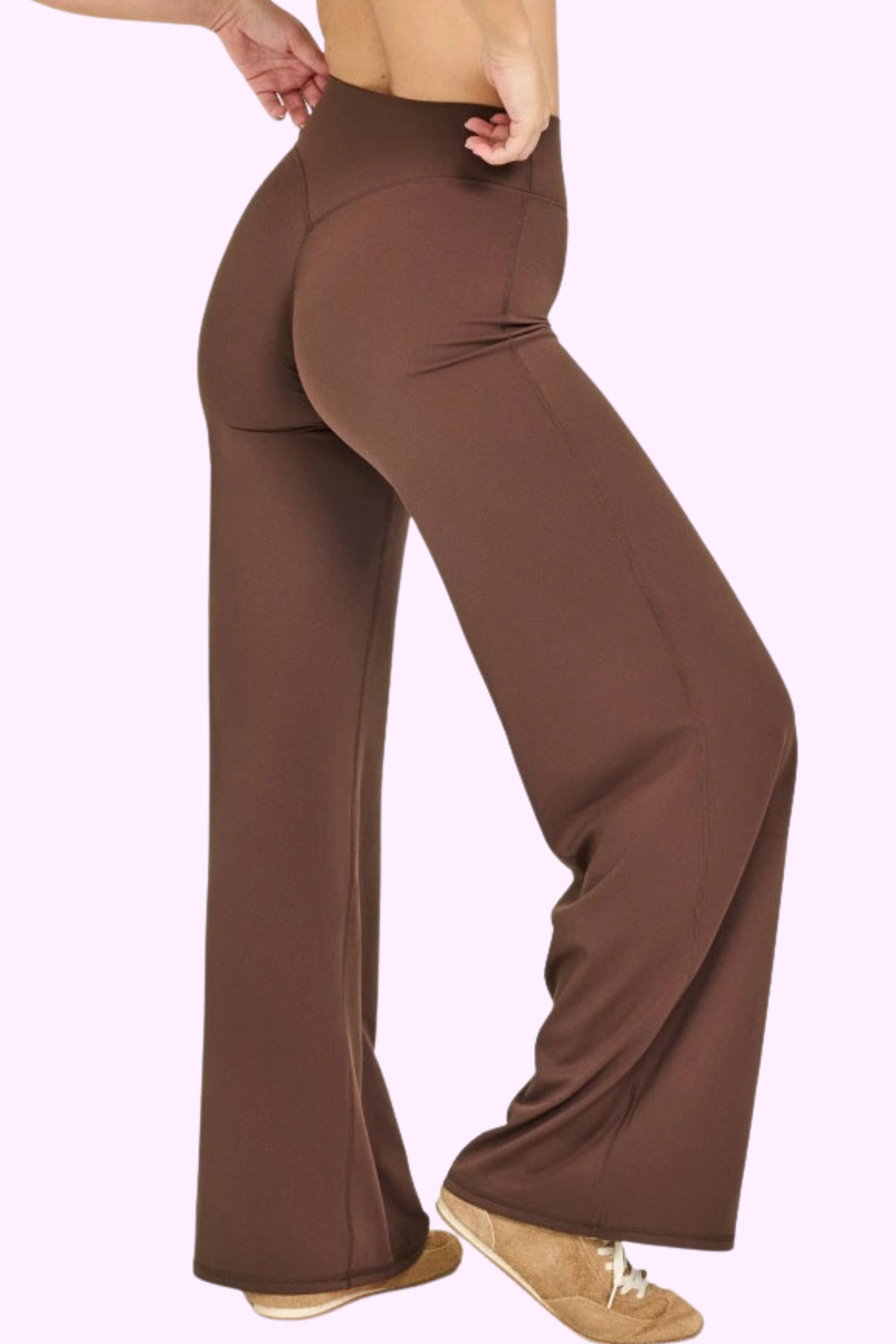 Wifey Material Yoga/Lounge Pants - Brown