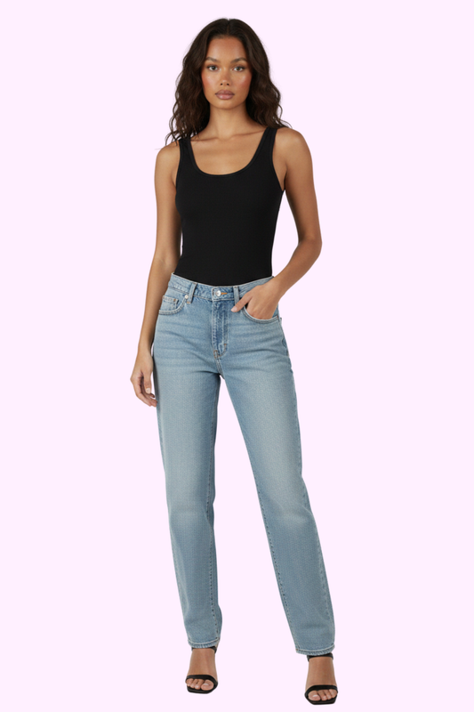 Be My Bae Bodysuit - Black