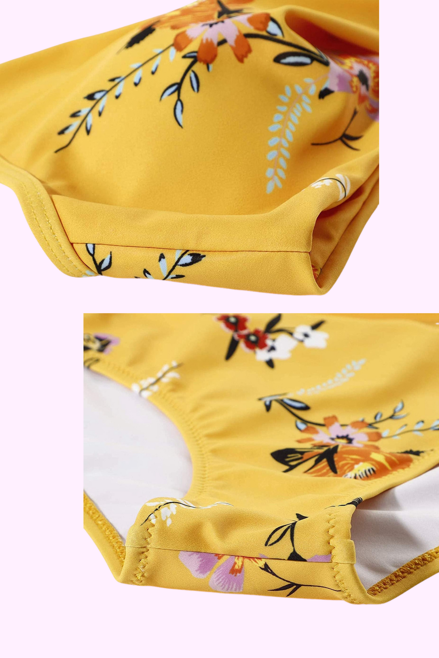 Wildflower High-Waisted Bikini Set
