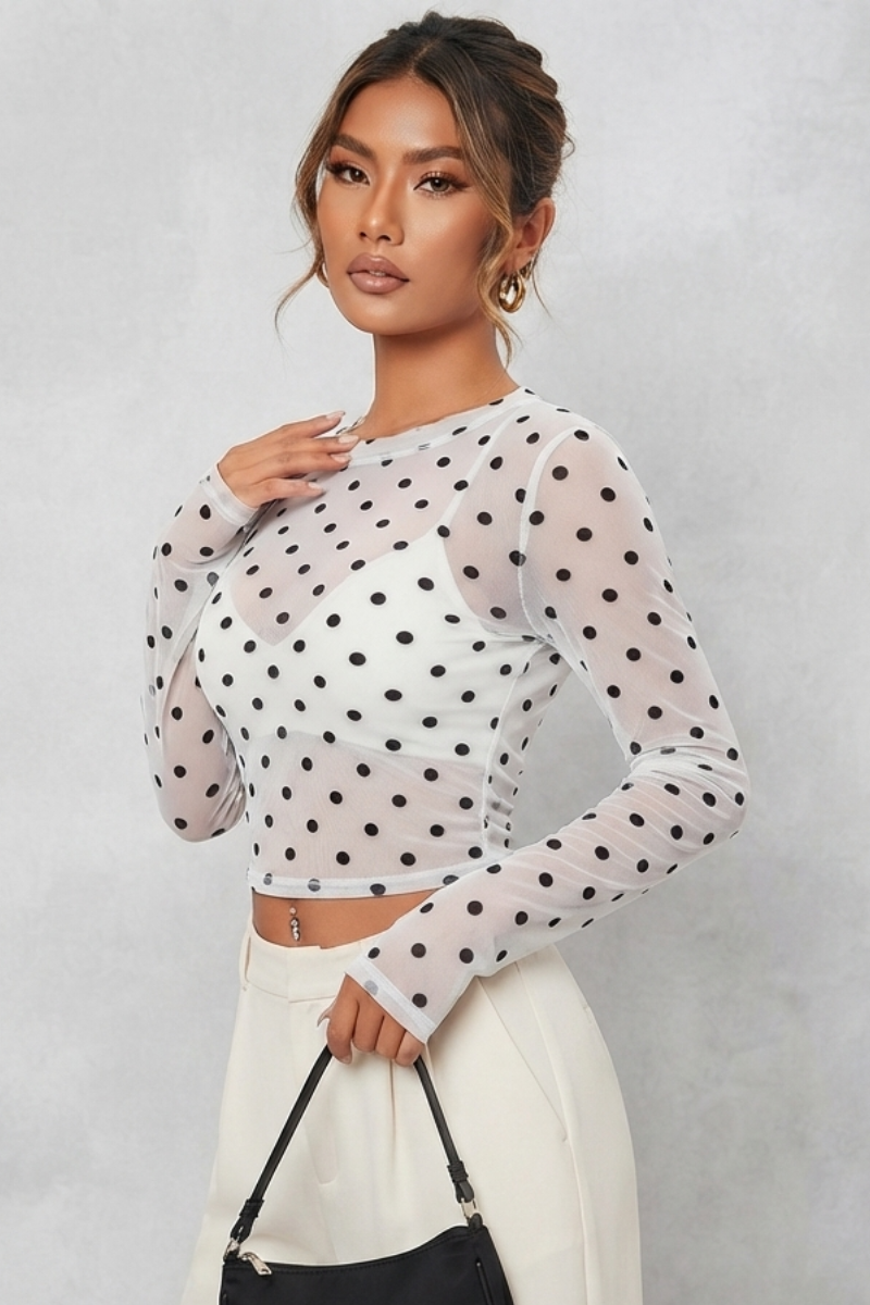 Babe Business Top - White
