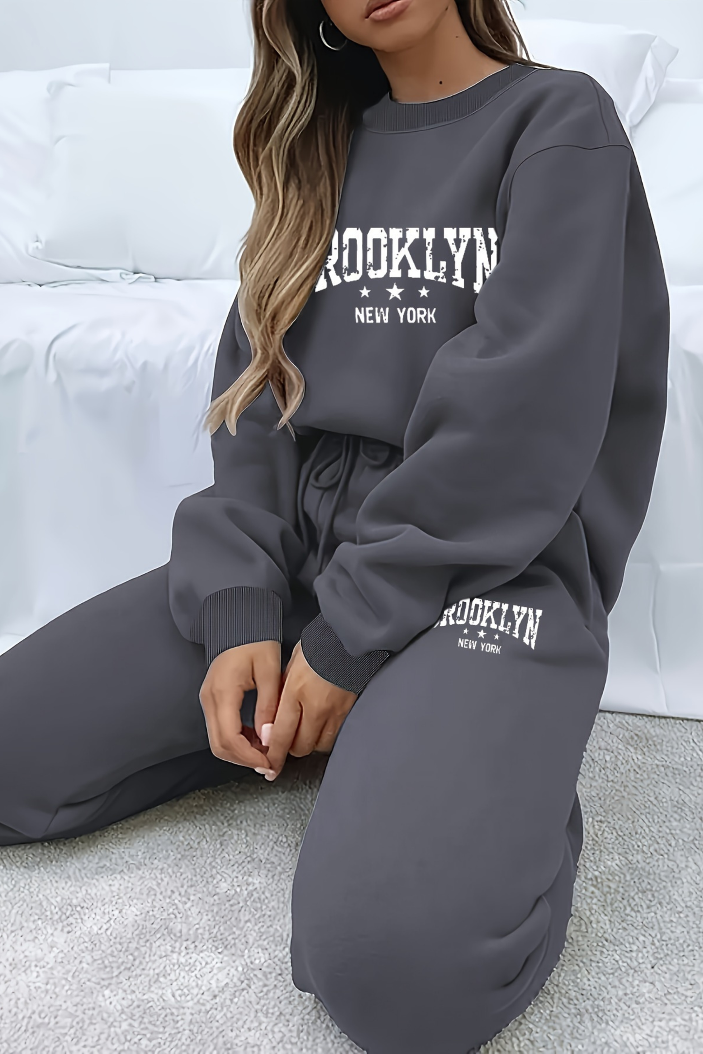 Brooklyn Sweatsuit - Dark Grey