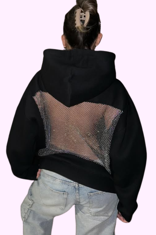 Run It Back Hoodie - Black