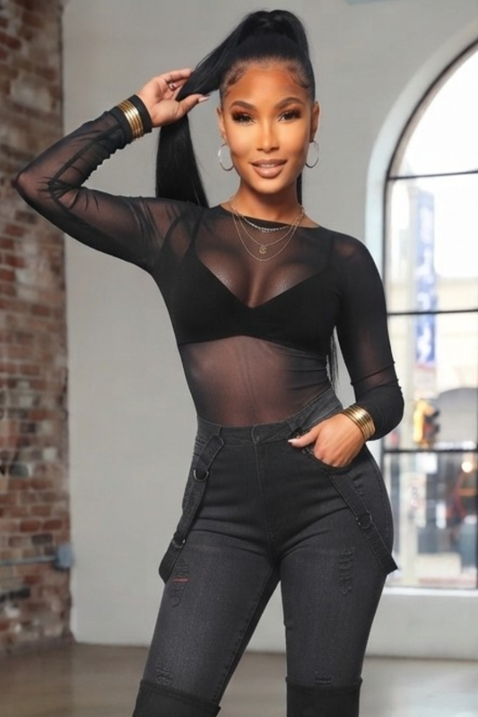 Sheer Persuasion Top