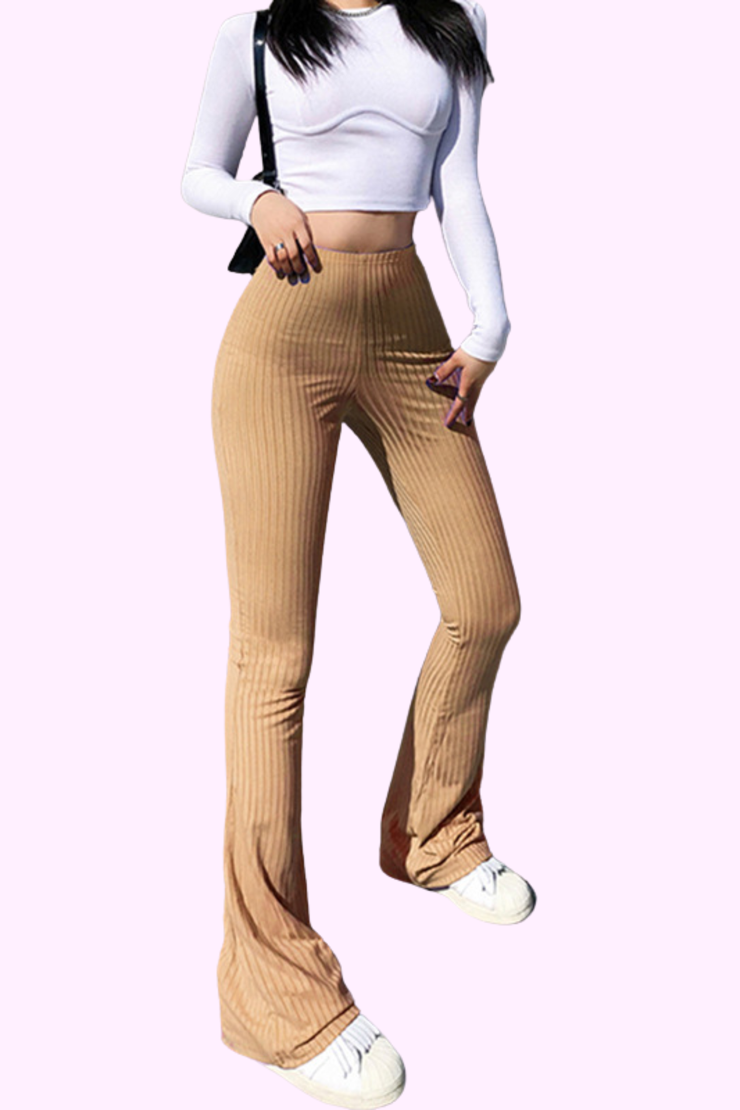 Pretty Girl Leggings - Tan