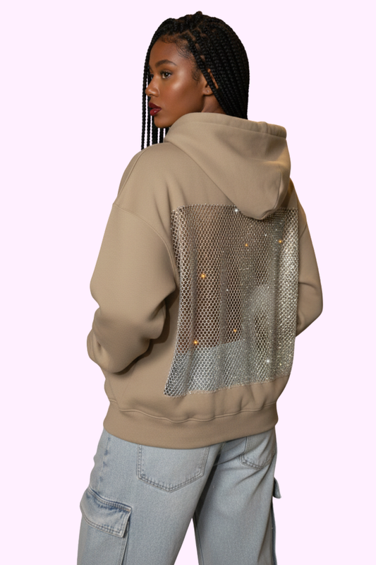 Run It Back Hoodie - Tan