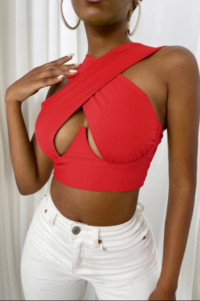 Savage Babe Top - Red