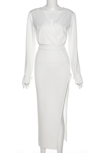 Boss Lady Dress - White