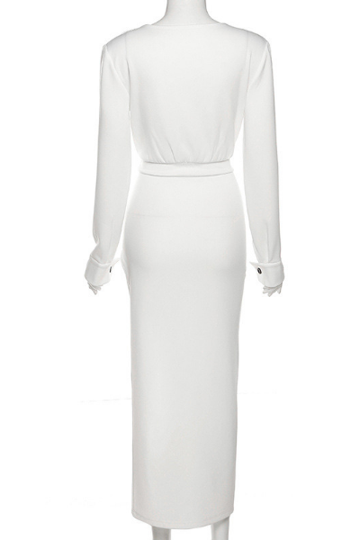 Boss Lady Dress - White